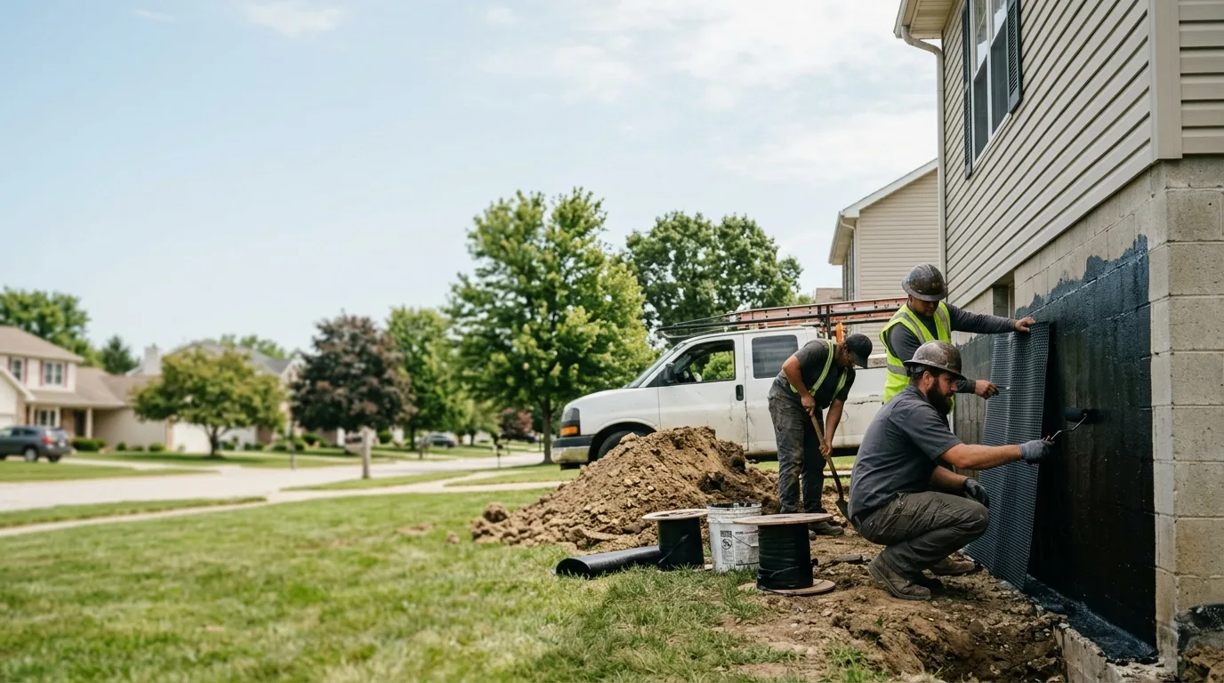 Basement Waterproofing in Williamsburg, OH near me
